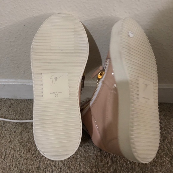 giuseppe zanotti GZ pink sneakers size 35 - Picture 3 of 4